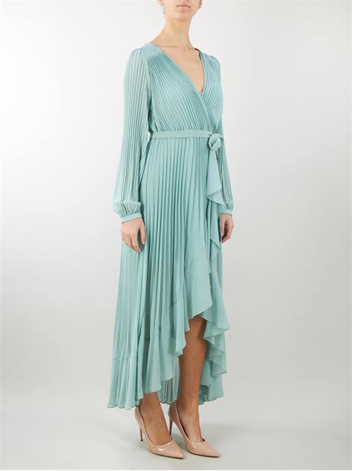 Long dress in pleated georgette Twinset TWIN SET |  | TP2460537
